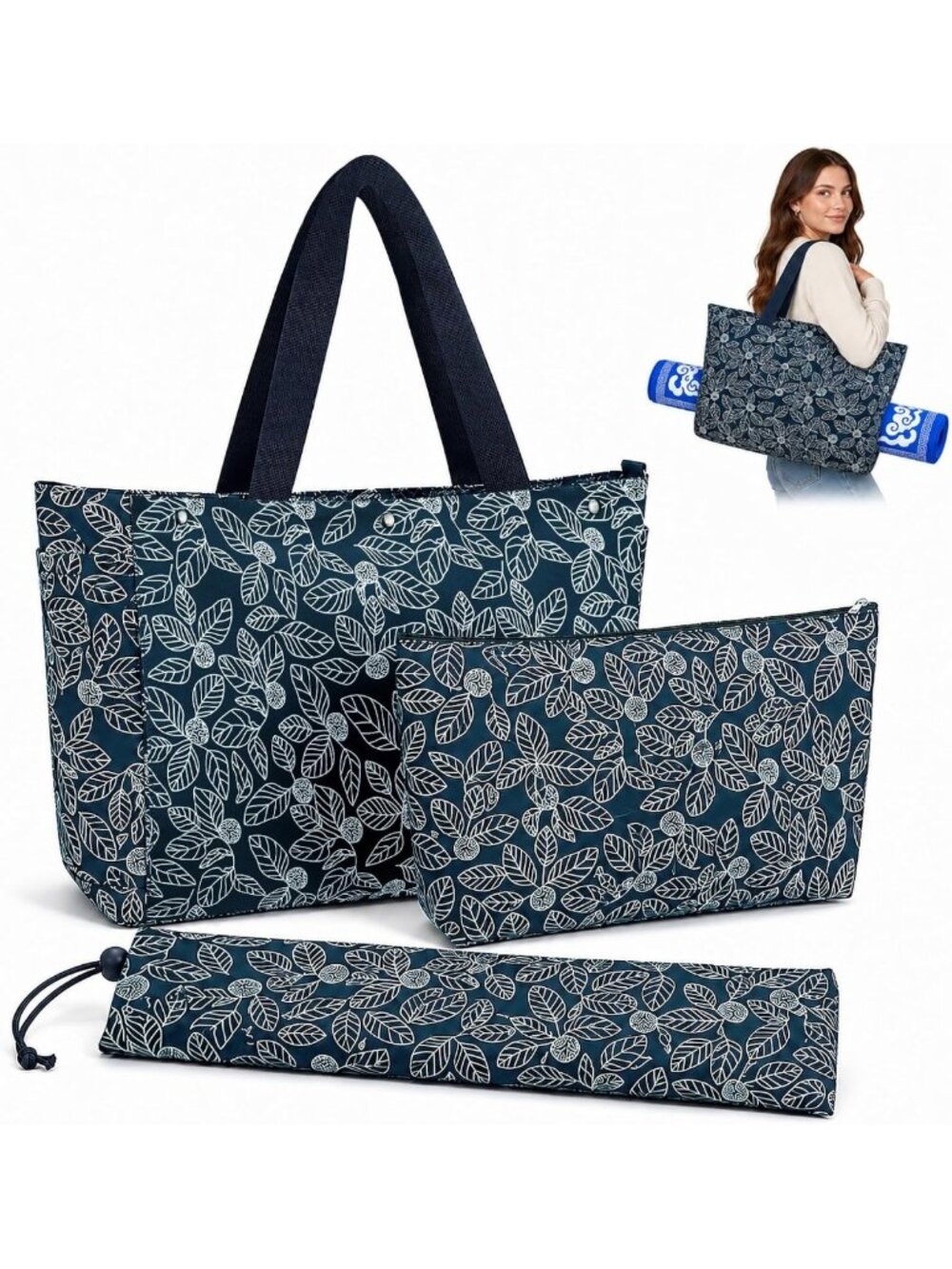 3-Piece Mahjong Storage Bag Set | Travel-Friendly, Game Night Essentials
